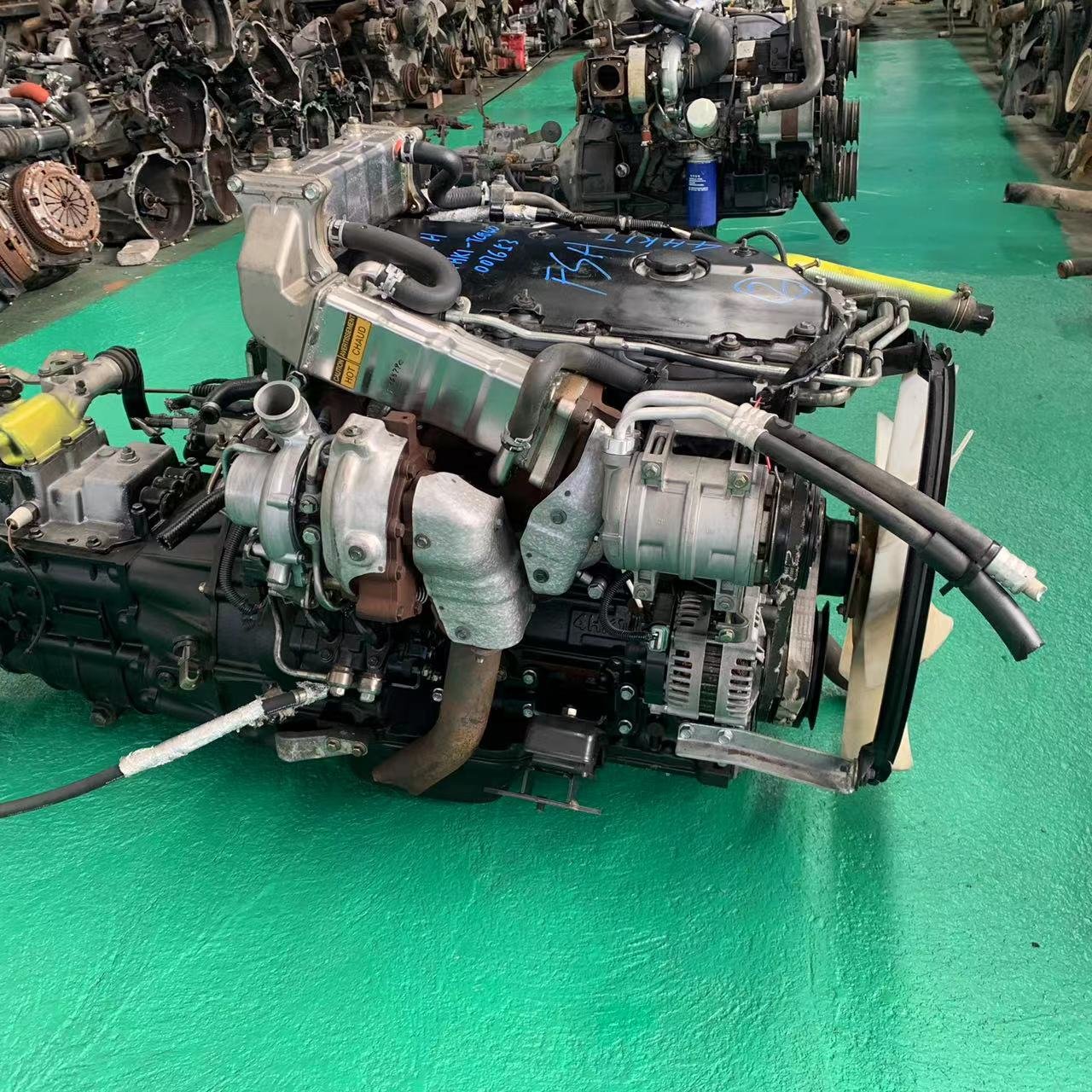 Original Japanese Second-hand diesel Engine 4KH1 Euro 4 Engine Diesel, Used in I Suzu Trucks