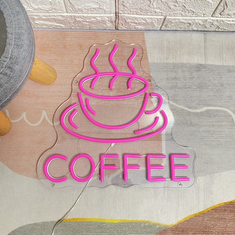 Factory Direct Selling Indoor Led Flex Colorful Angle Wings Custom Business Decoration Neon Sign