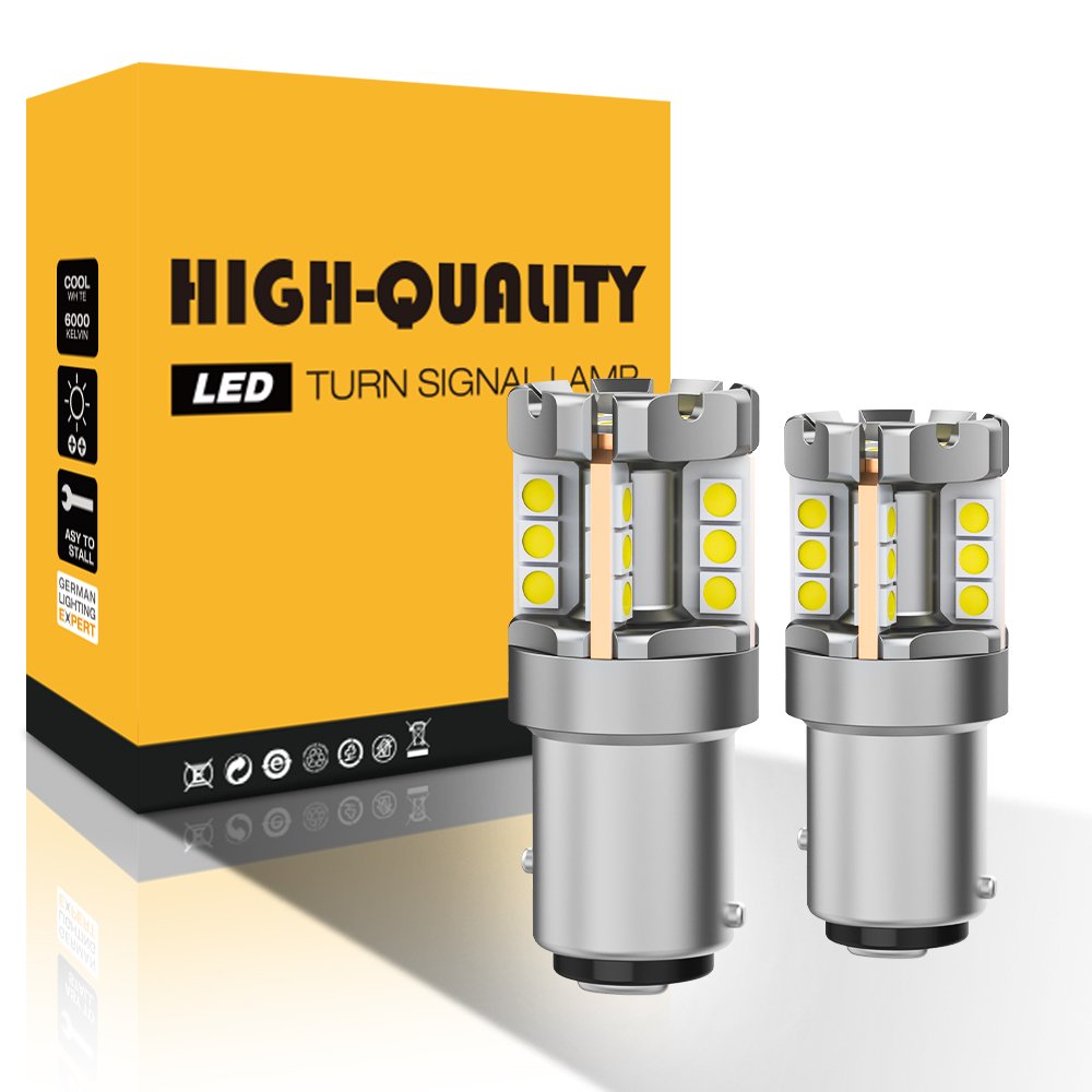 Asruex Led Turn Signal Tail Lighting 8W 1156 1157 3156 3157 7440 7443 H11 9005 High Brightness