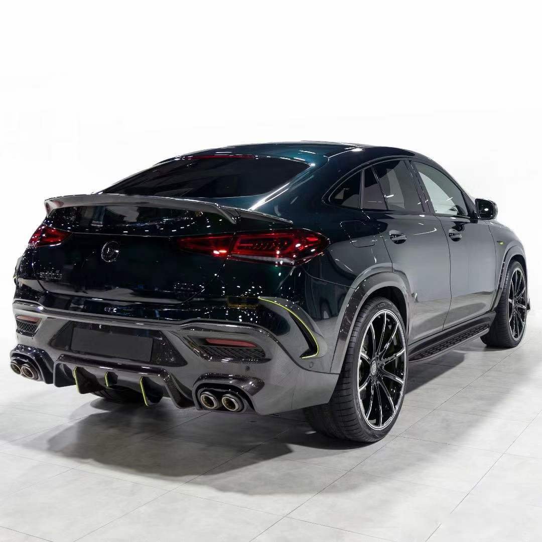 YIKU Exclusive Sale Dry Carbon Fiber Brabu s Body Kit for Mercedes-Benz GLE63 Coupe B Style Auto Body Syetems Top Quality