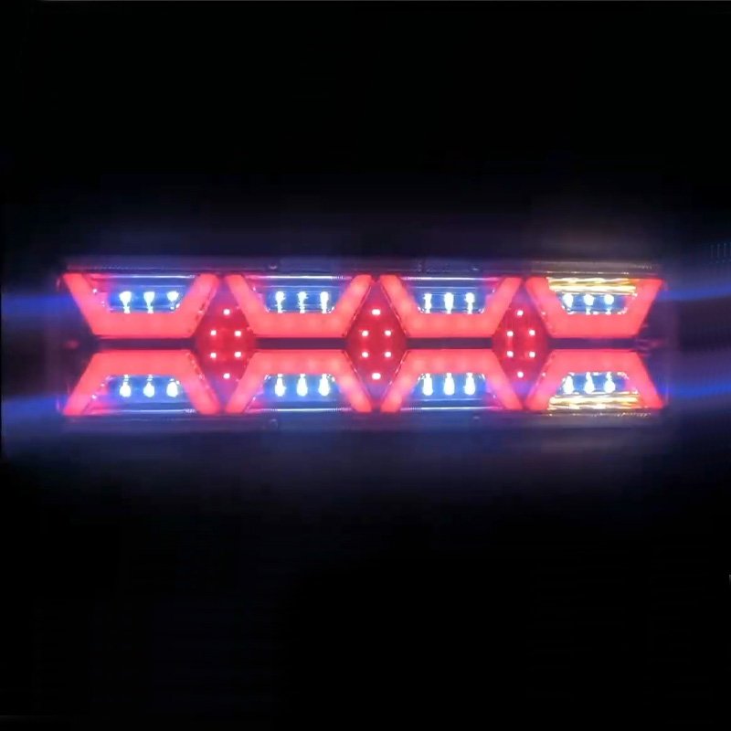 Trailer Lights LED Stop Brake Turn Signal Reverse Lamp Trailer Rear Tail Running Light OEM Trailer Truck COB 2001 Volvo Vnl 24w