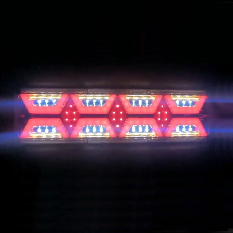 Trailer Lights LED Stop Brake Turn Signal Reverse Lamp Trailer Rear Tail Running Light OEM Trailer Truck COB 2001 Volvo Vnl 24w