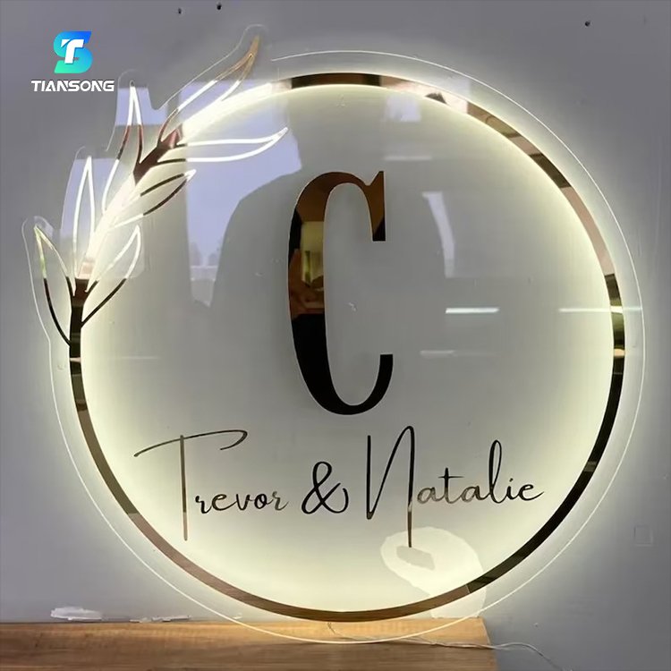 Business Logo Backlight Sign Beauty Hair Salon Plaques Backlit Letters for Studio Custom 3D Led Sign