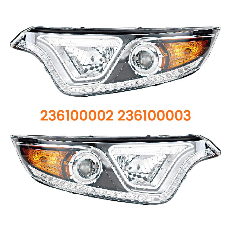 Bus Headlight Taillamp Fog Lamp Light for YUTONG HIGER KINGLONG Bus Parts Lighting Systems Bus Accessories Spare Parts
