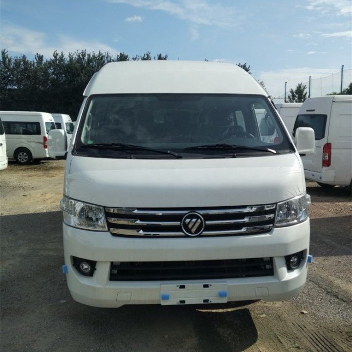 RHD 16-Seat High Roof Mini Bus Van New Gasoline/Petrol Engine Manual Right Hand Drive Light Interior Fabric Seats FWD Rear