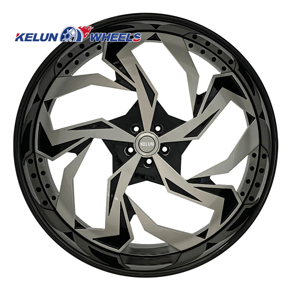 New Custom 22-24 Inch Custom Forged Alloy Bus Wheels Polished Rims Forgiato/rucci Wheel
