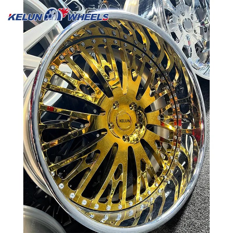 New Custom 22-24 Inch Custom Forged Alloy Bus Wheels Polished Rims Forgiato/rucci Wheel