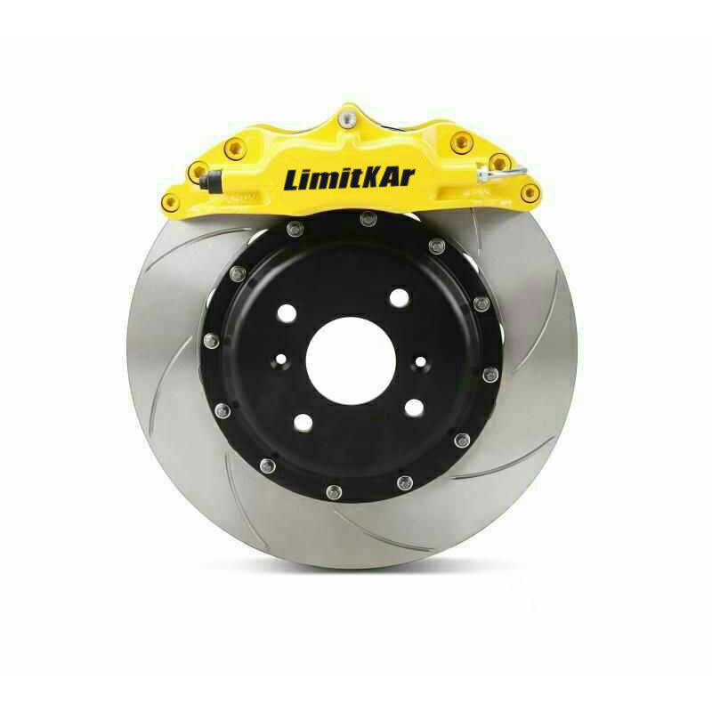 Modified System Brake Pad Disc 5200 Front Brake Pad Caliper Cover 330MM 345MM for 17 Inch Wheel for Honda BMW E46