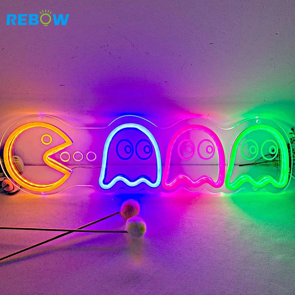 Rebow Led Flex Custom Neon Sign Neon Strip Number Letter Light Specter Neon Sign for Wedding Sign