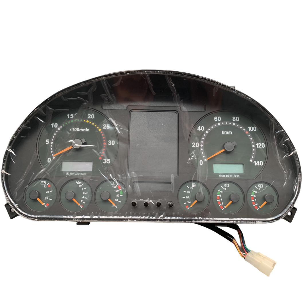 Zhongtong Bus Combination Instrument Assembly VT-ZB 263X9-136B1Jinlong Bus Dashboard Odometer Oil Pressure Gauge Tachometer
