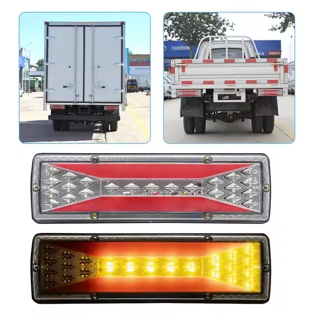 Superbleds Factory Supplier Universal Truck LED Tail Light 12V 24V Trailer Truck Tail Lamp Rear Light Truck Back Lamp Wholesale