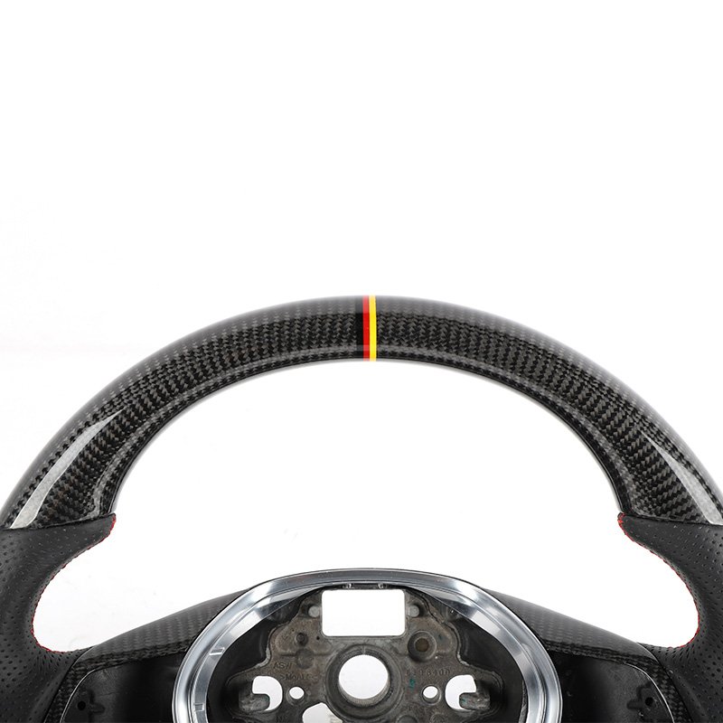 Carbon Fiber Flat Bottom Custom Steering Wheel Fit for VW MK7 DSG Golf 7 Golf 7.5 Golf 6 POLO GTE GTI GLD GTS GLI Steering Wheel