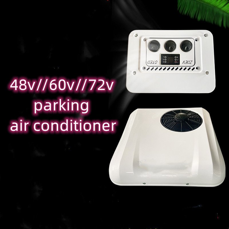 Overhead Integrated Plastic Housing Single Fan 12v, 24v Truck RV Yacht Parking air Conditioning