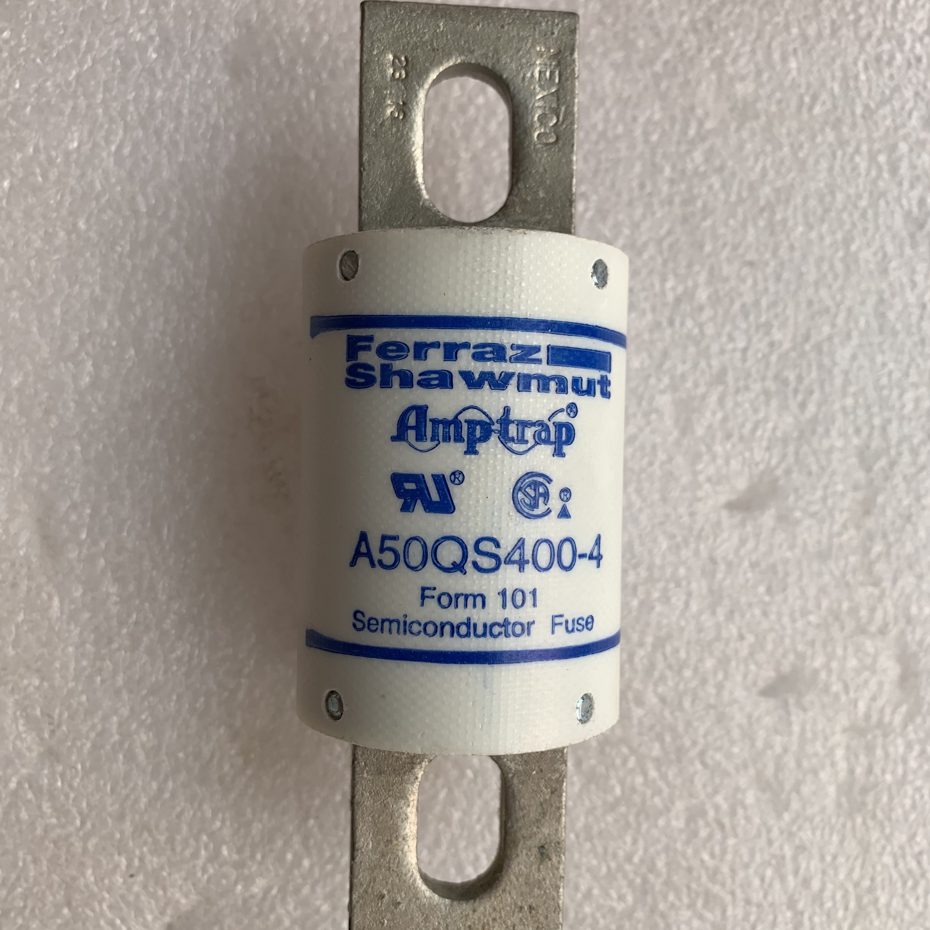 Ferraz Shawmut A50QS400-4 400A 500VDC Fuse of photovoltaic semiconductor equipment for electric vehicle energy storage