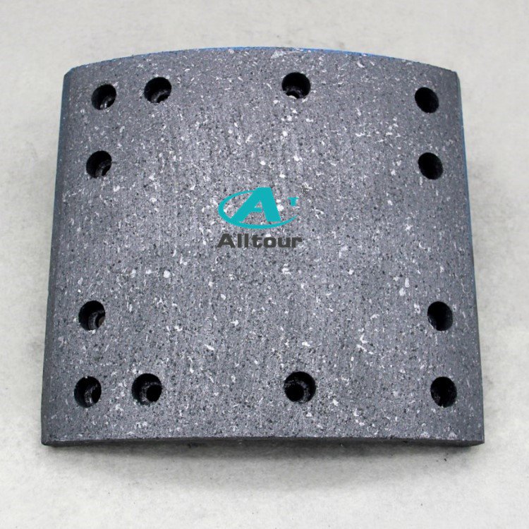 19036/19037 Brake Lining Non Asbestos OE Quality European Truck Bus Rear Axle Brake Lining