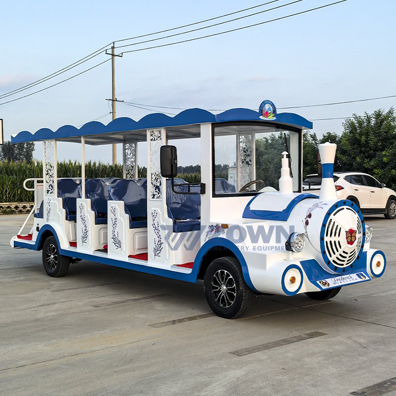2024 New Cartoon Train Bus 14 Seat Electric Bus