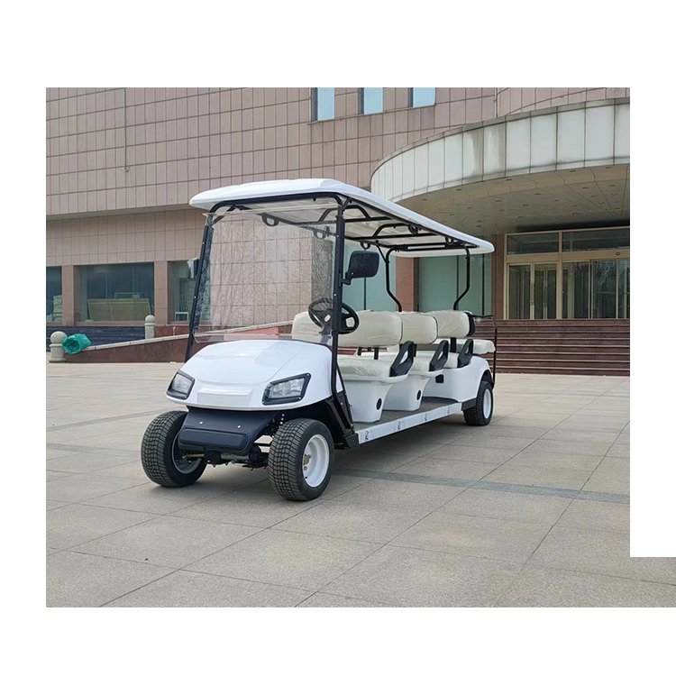 Electric Sightseeing Bus 8 Seat Sightseeing Bus Club Cart Electric Golf Cart Electric Golf Cart