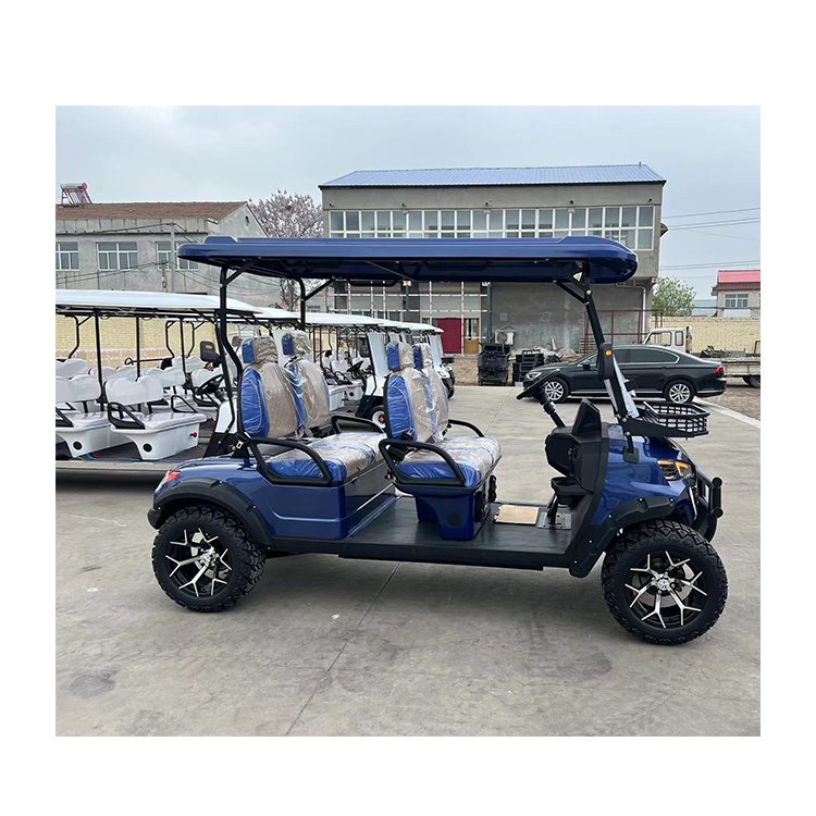 Electric Sightseeing Bus 8 Seat Sightseeing Bus Club Cart Electric Golf Cart Electric Golf Cart