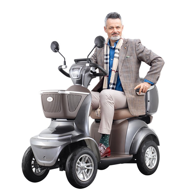 Xiahe Single-seat Sheltered Electric Vehicle Electromagnetic Brakes Elderly Disabled Errands Electric Tricycle