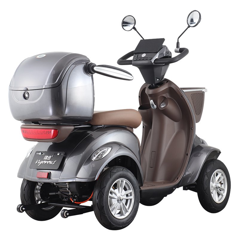 Xiahe Single-seat Sheltered Electric Vehicle Electromagnetic Brakes Elderly Disabled Errands Electric Tricycle
