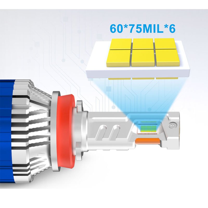 High Power 9004 9007 H13 Led Car Light 220W Super Bright H4 Luces Led Para H1 Auto Luz H11 Focos 9005 H7 Led Headlight Bulb
