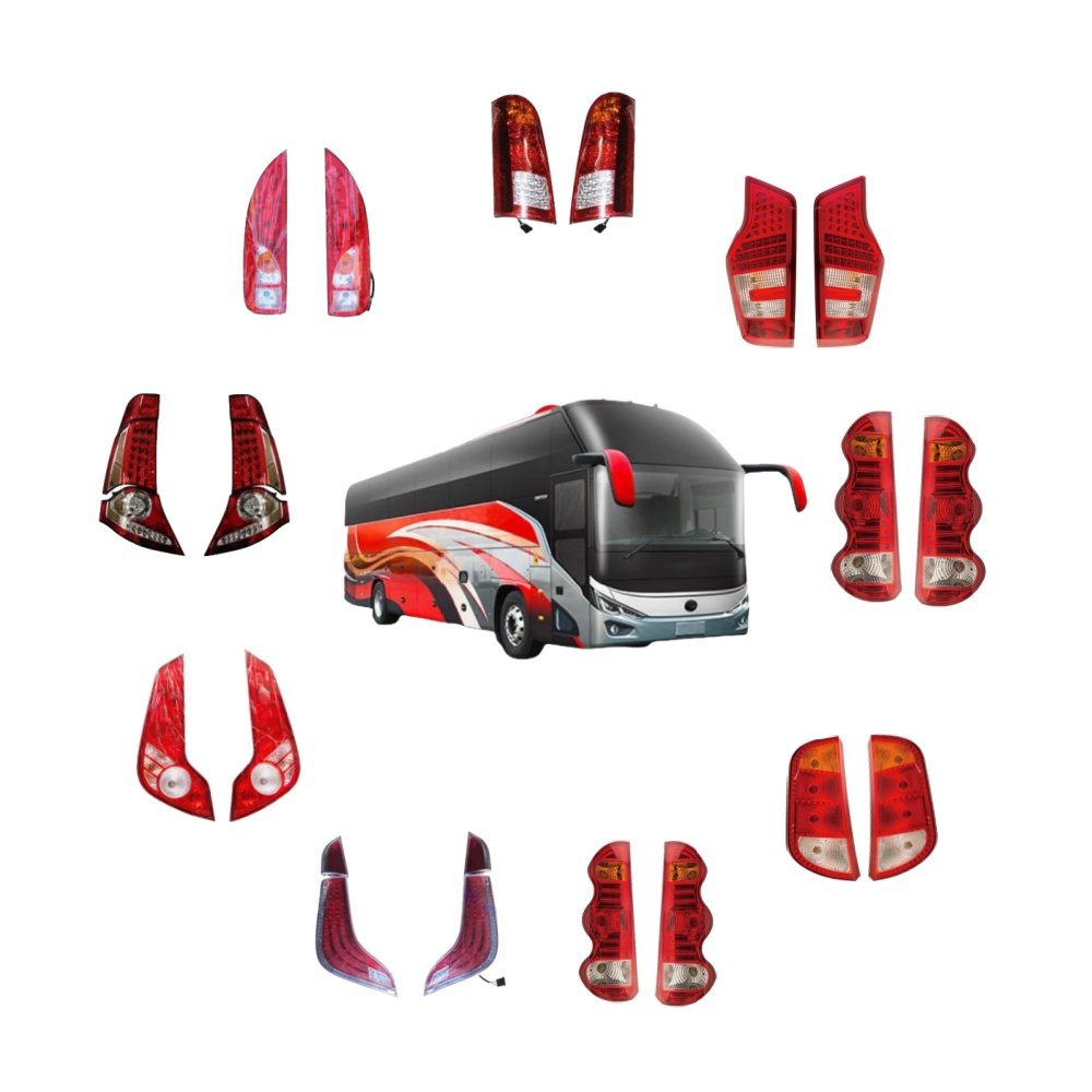 Bus Parts Bus Body Parts XMQ6127 XMQ6117 Kinglong Spare Parts Bus Headlight and Tail Light