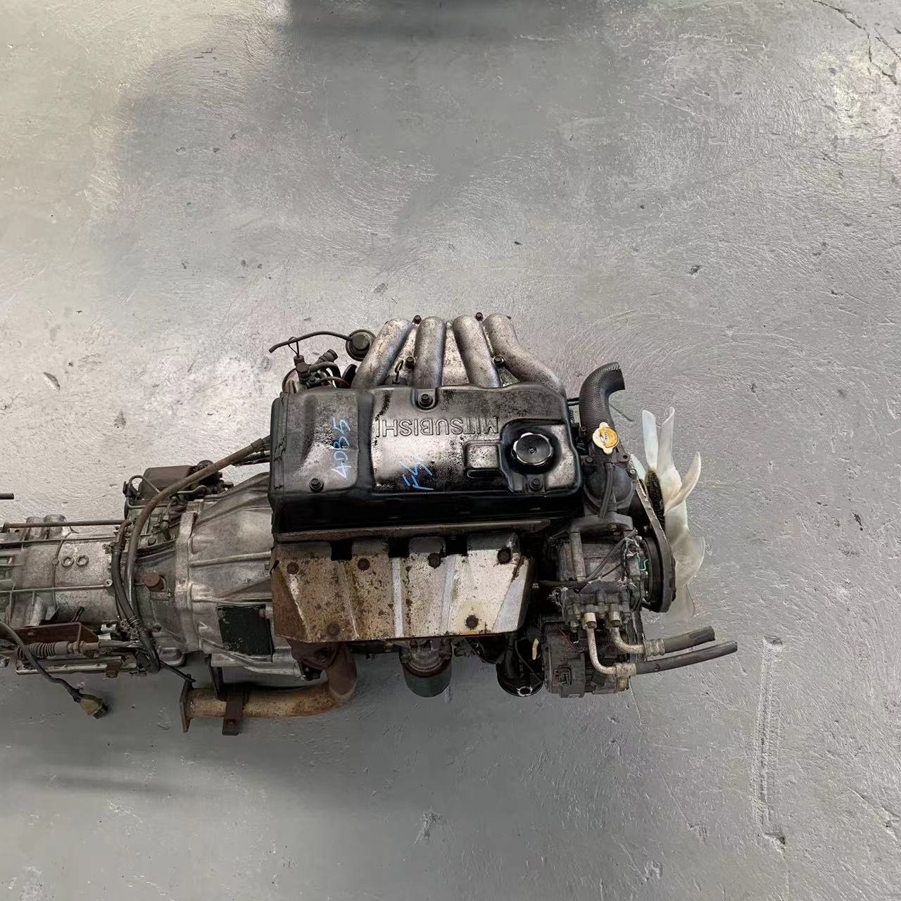 OEM ODM 4D35 Used diesel Engine for Direct Injection Mitsubishi Van
