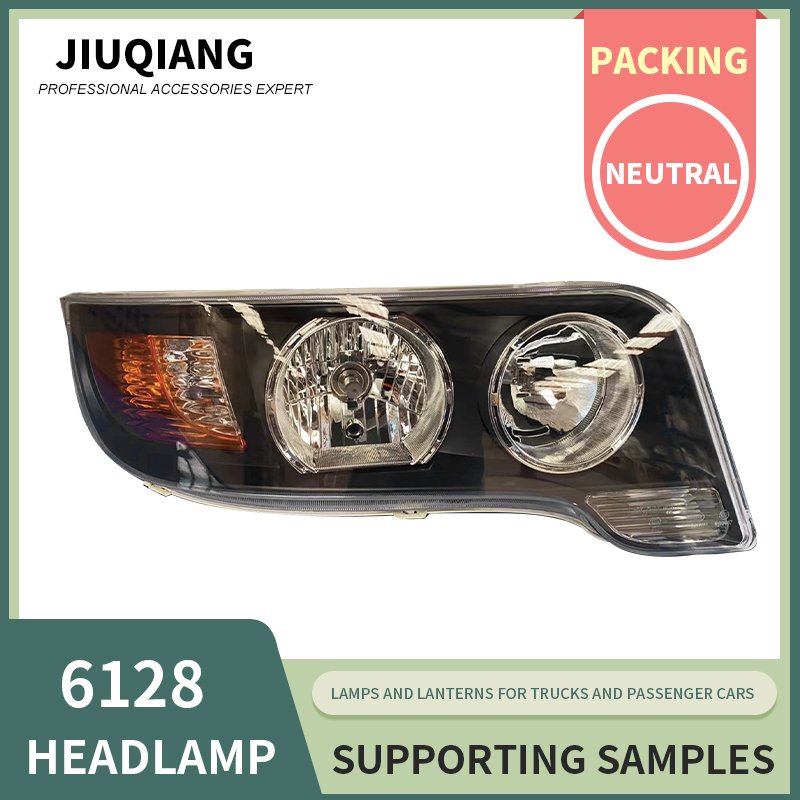 China Bus Lamps 6128 Headlamps Bus Combination Headlights Lamp for Golden Dragon China Caoch Bus Headlight Parts Accessories