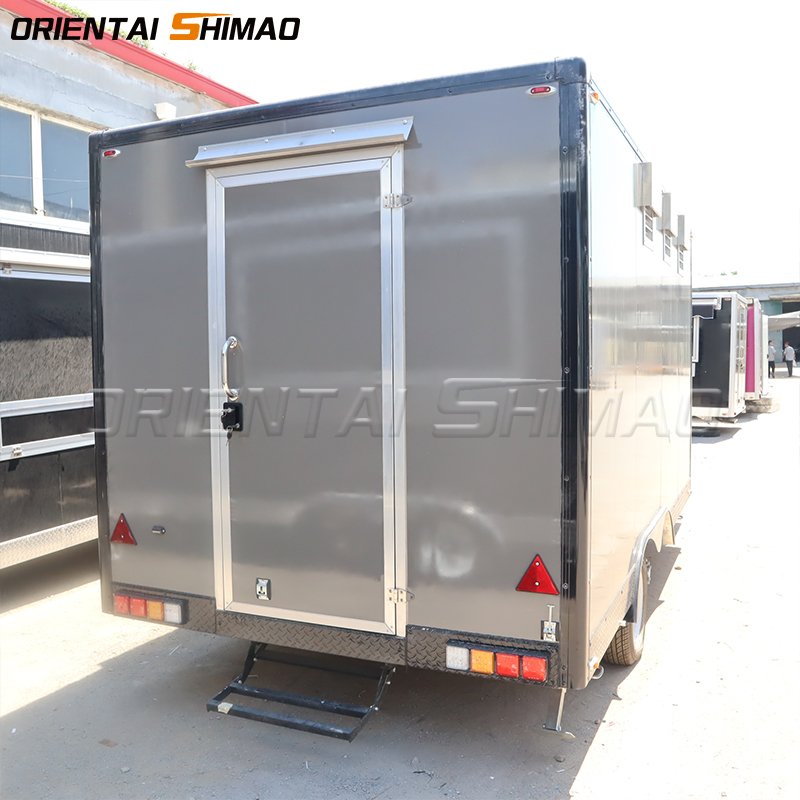 China Fabricant Snack Street Fast Food Mobile Kitchen Trailer Outdoor Food Trucks Multifunction Food Cart