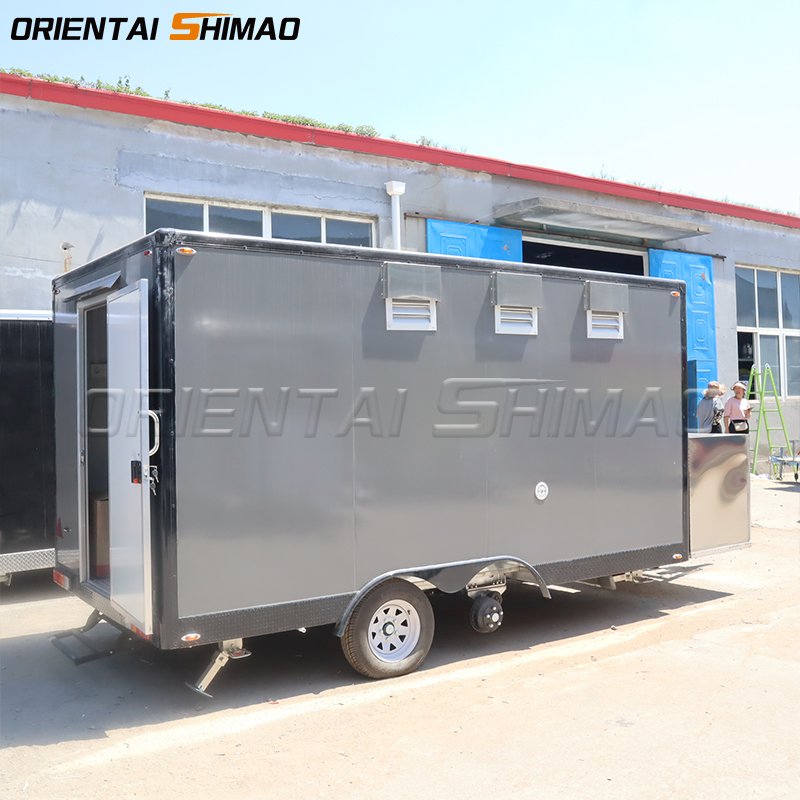 China Fabricant Snack Street Fast Food Mobile Kitchen Trailer Outdoor Food Trucks Multifunction Food Cart