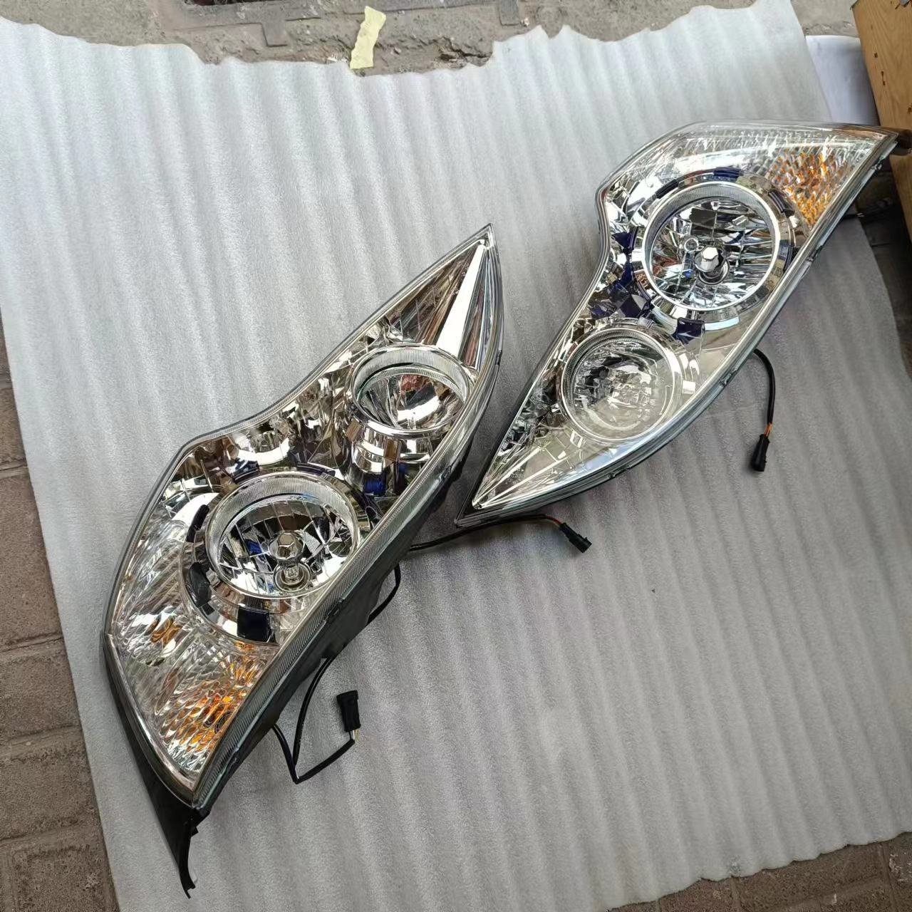 High Quality LED Bus Spare Parts Combined Headlights Head Lamp coach Front Lamp for Bus Accessories