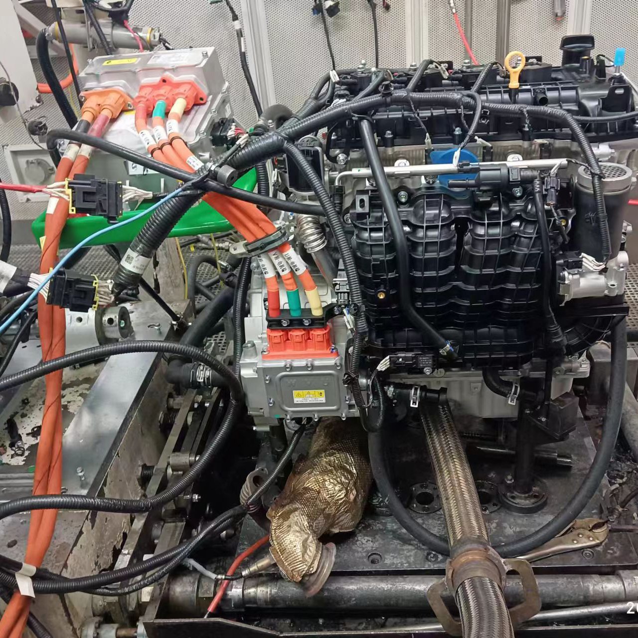 Water Cooled 25kW 40kW 60kW 144V 320V Car Power Engine for Hybrid Extended Range Electric Vehicles