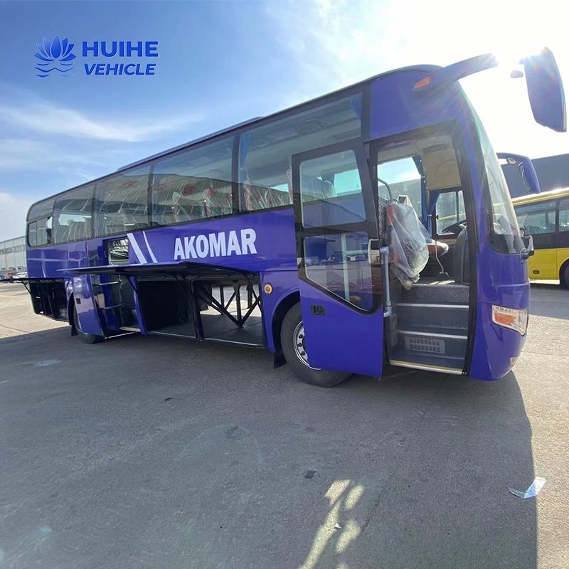 Luxury 45-60 Seater Bus Toilet Diesel Fuel City Bus Africa Manual Automatic Transmission RHD LHD Steering Position Used