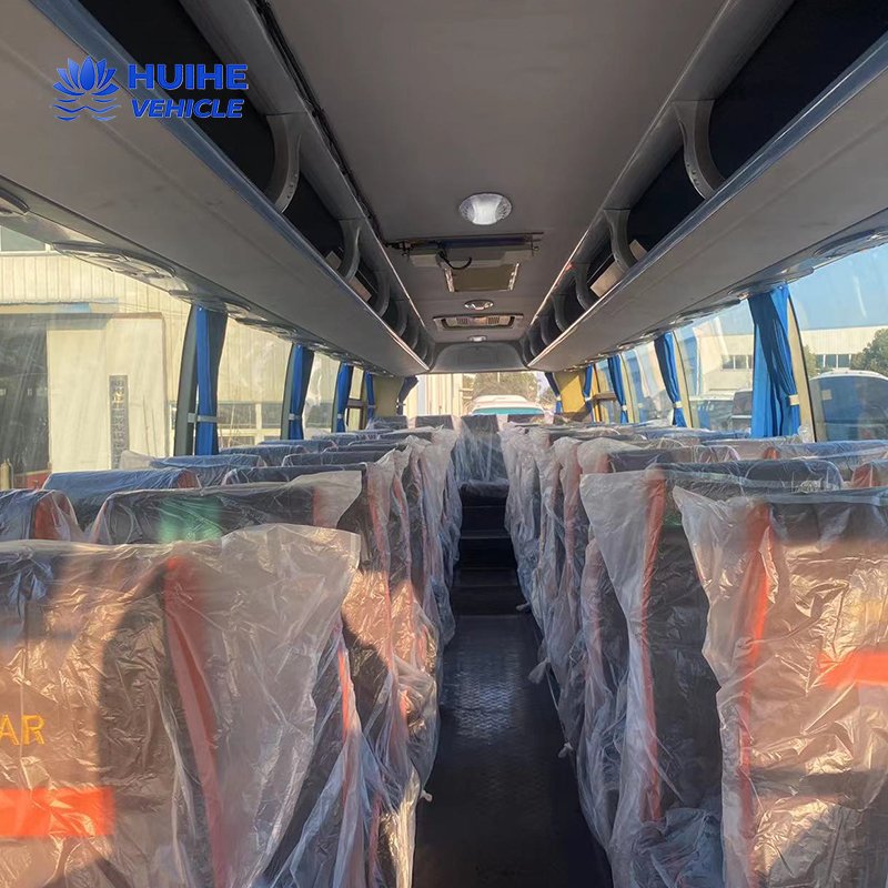 Luxury 45-60 Seater Bus Toilet Diesel Fuel City Bus Africa Manual Automatic Transmission RHD LHD Steering Position Used