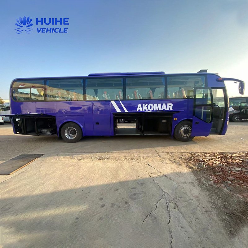 Luxury 45-60 Seater Bus Toilet Diesel Fuel City Bus Africa Manual Automatic Transmission RHD LHD Steering Position Used
