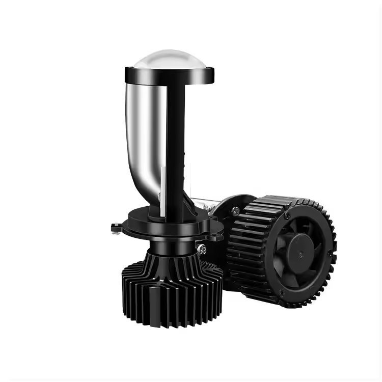 Car Accessories 2024 H4 Projector Lens LED Headlight Bulbs Focos Led Auto High Bight Turbo Led for Motorcycle Led Headlight 12v