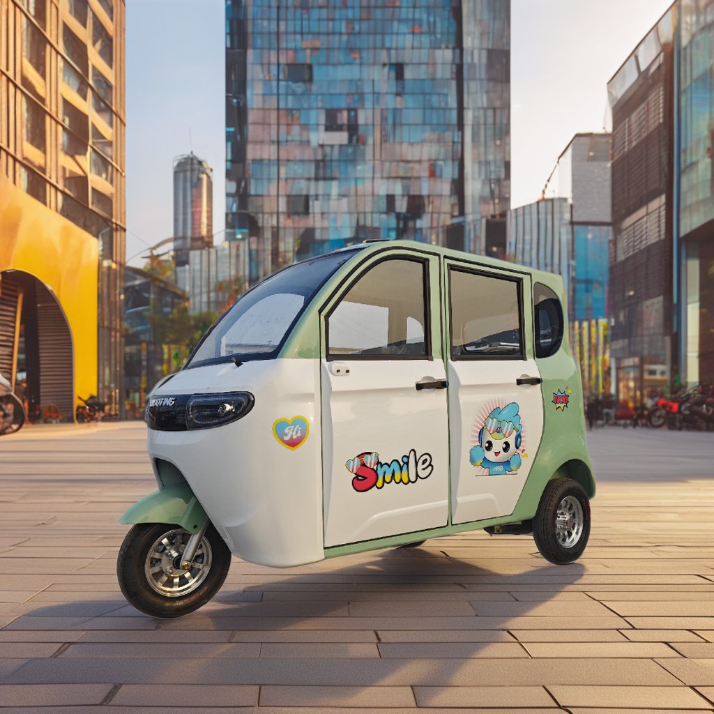 2025 HOT SELL 3 Electric Tricycle with 3 or 7 Seats for Taxi New Energy Vehicle Long Distance Sightseeling Bus