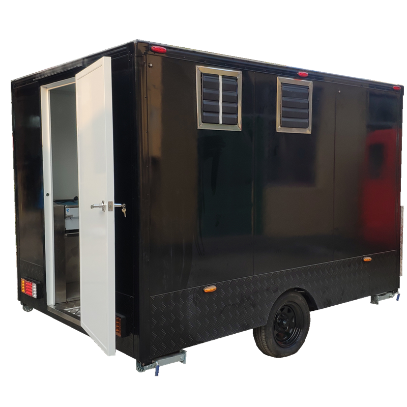 Hotdog Ice Cream Food Trailers Mobile Shawarma Kitchen Street Concession Mobile Food Trucks for Sale With Equipments
