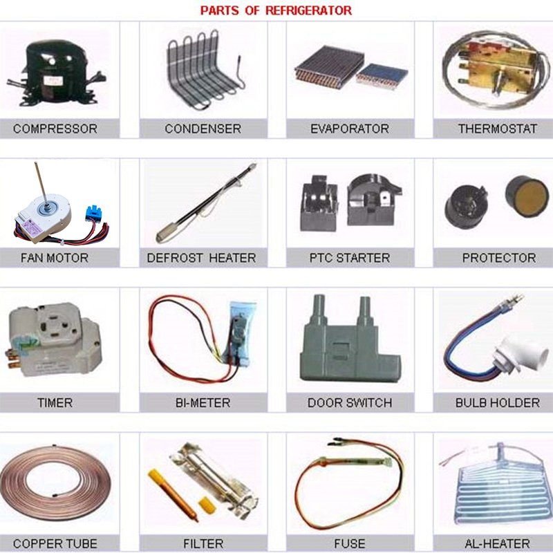 Refrigerator Spare Parts Thermostat Temperature Controller Original Accessories