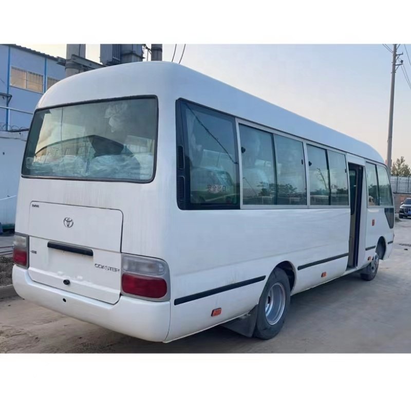 Good Performance 30 Seater Bus Used Car Toyota Coaster Passenger Bus Coach at Low Price