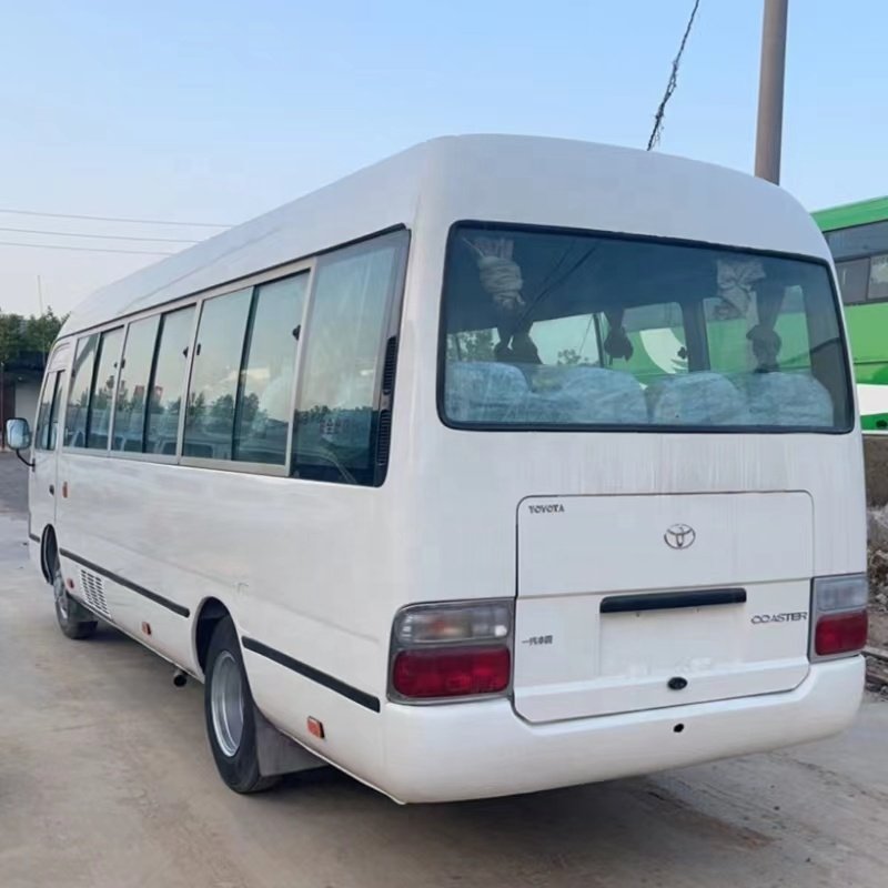 Good Performance 30 Seater Bus Used Car Toyota Coaster Passenger Bus Coach at Low Price