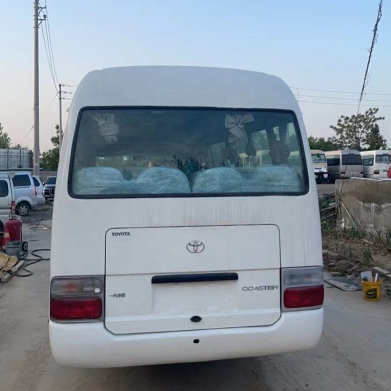 Good Performance 30 Seater Bus Used Car Toyota Coaster Passenger Bus Coach at Low Price