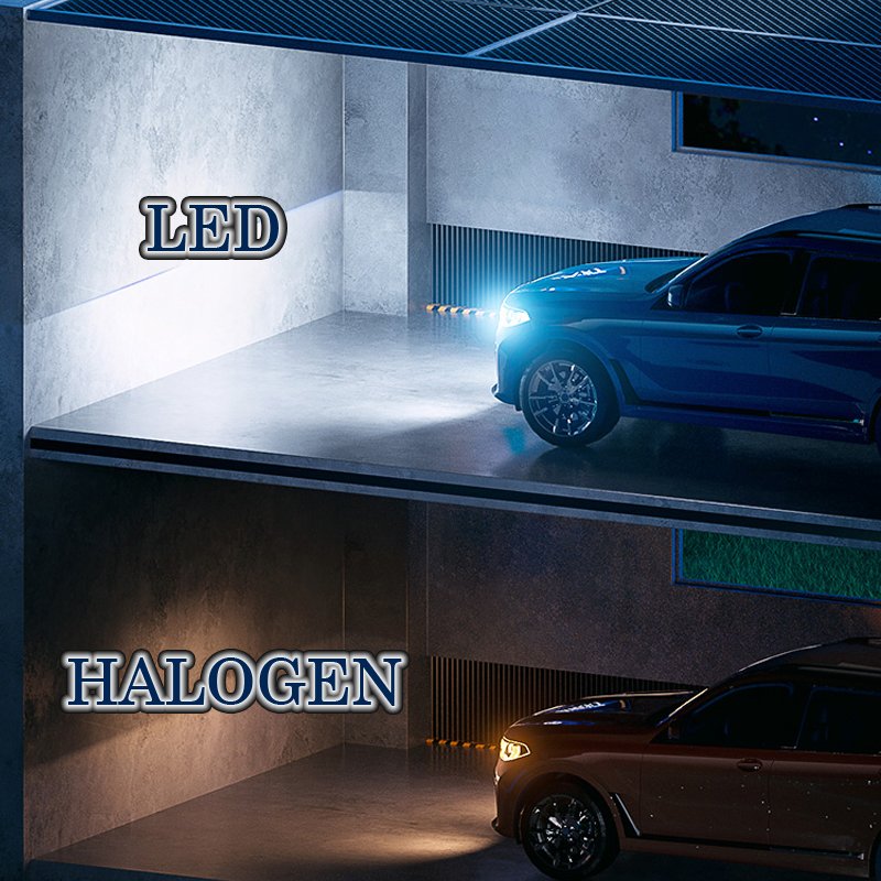 YF 3 Color Led Super Bright High Power H4 Led H7,12000LM Bombillo Luces H11 9005 HB3 H4 Tricolor Led Fog Light Bulb 3000K 4300K