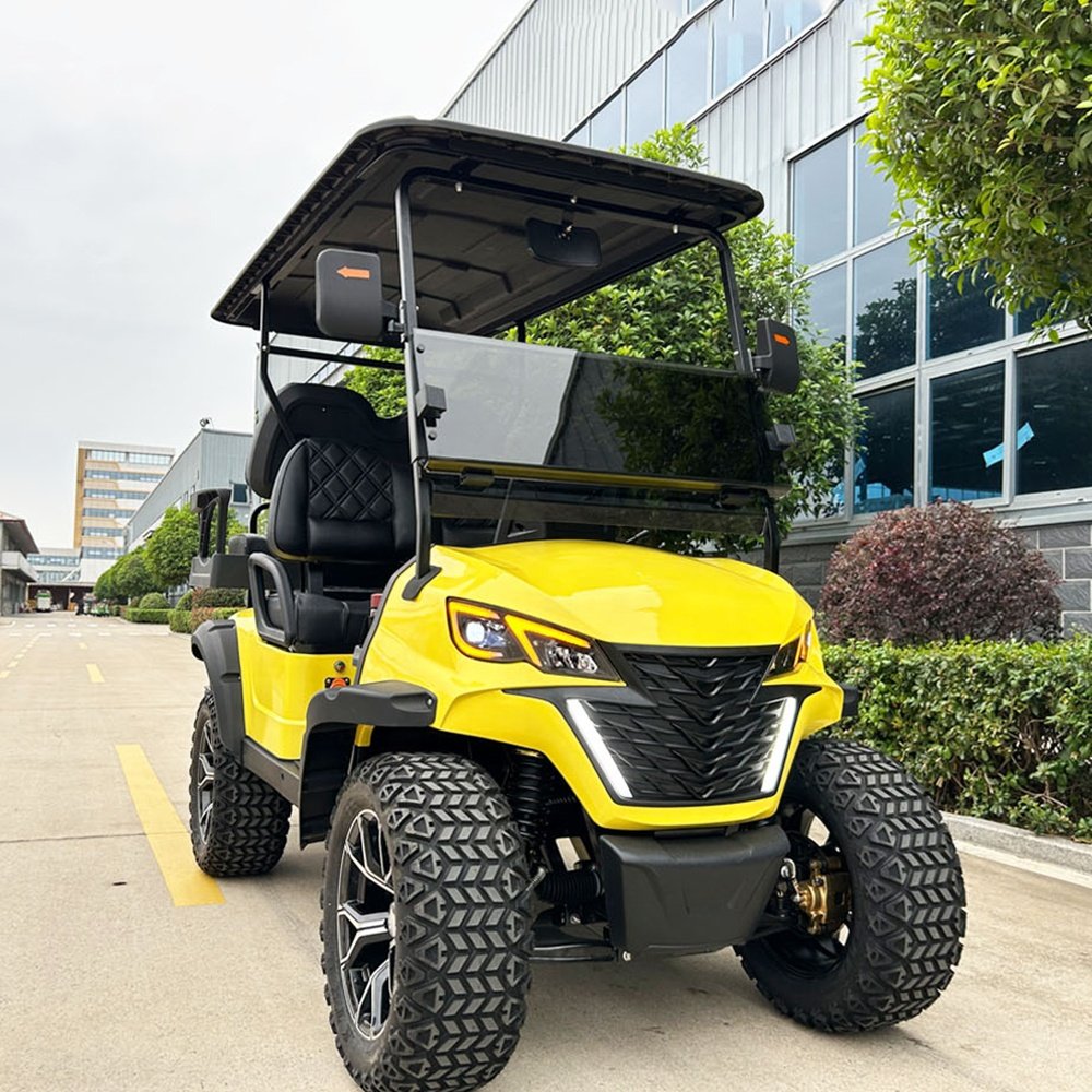 Factory CE New Export Electric Cart Golf Course Club 2/4/6/8 Seater Off-road Sightseeing Car Solar Power Electric Golf Cart