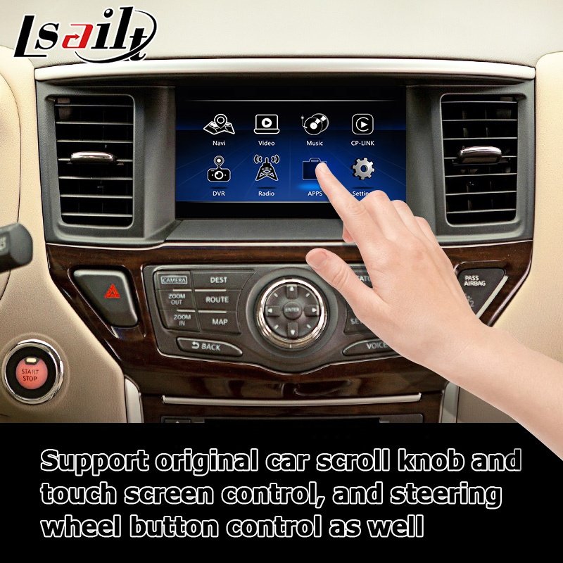 Lsailt CP / AA Android Interface Box for Nissan Pathfinder R52 R51 with YTB Gps Navigation Android Video Interface Automotive