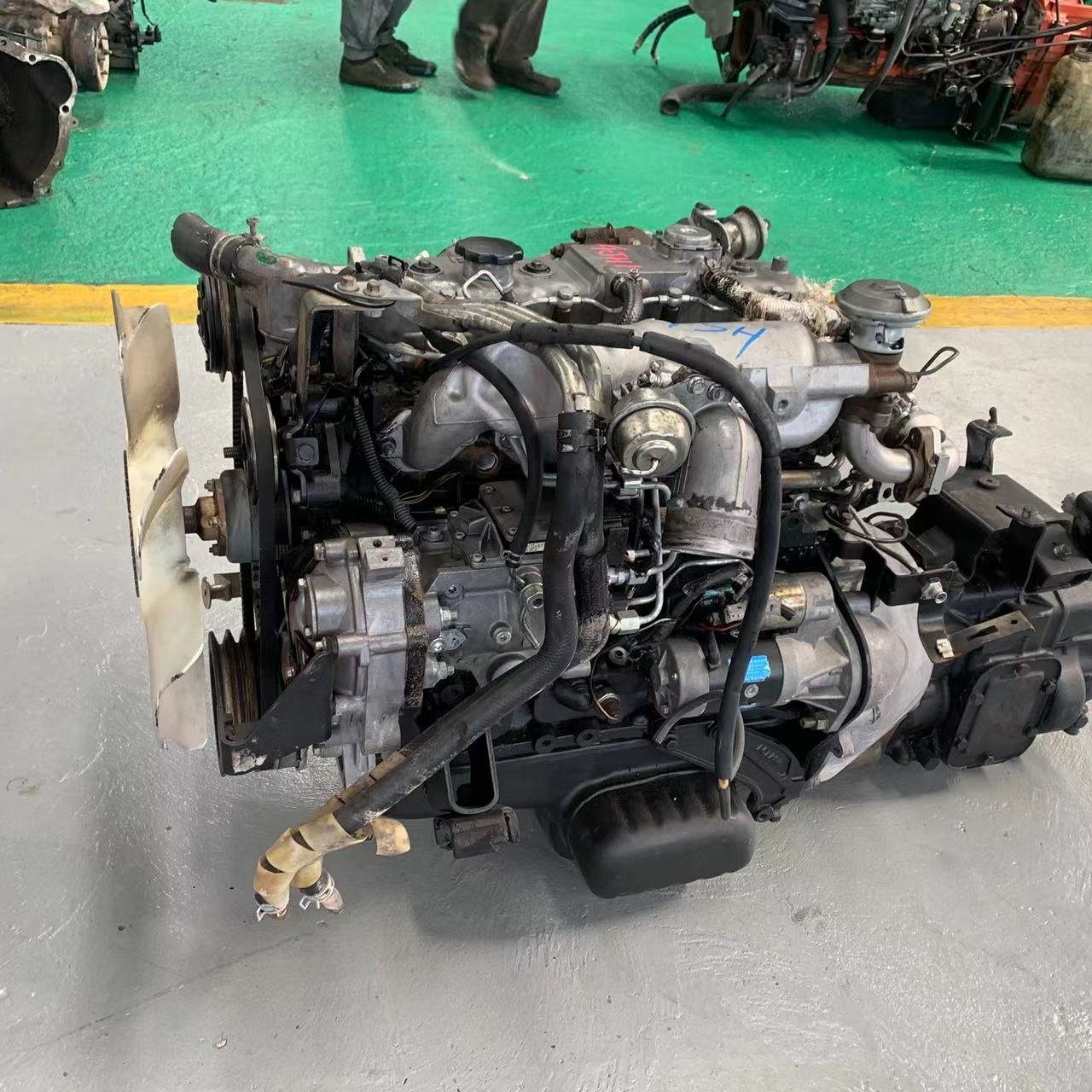 4JH1 Used Boutique diesel Engine for I Suzu Trucks for Tule