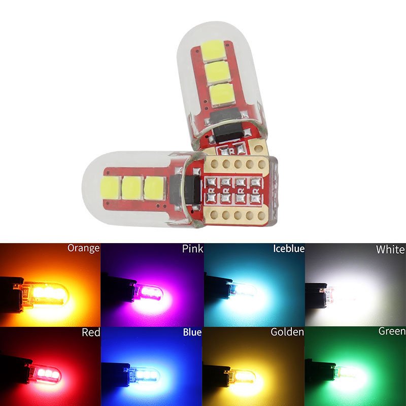 T10 Turn Signals Brake Lights Reversing Lights LED Canbus 3030 Auto Indicator Lights