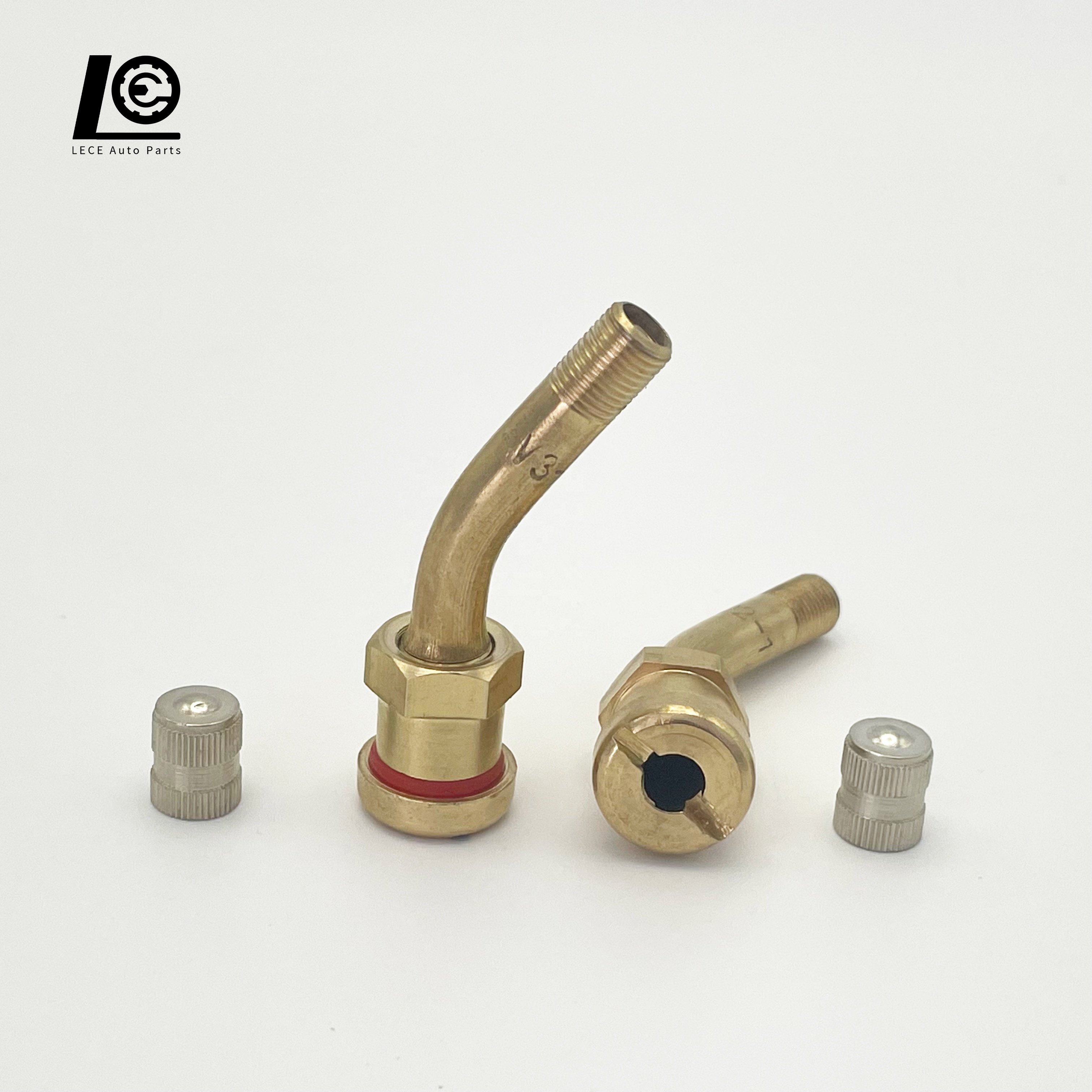 Tire Valve Auto Parts V3-22-1 Tubeless Brass Truck Tire Valves Stem for Passenger Car