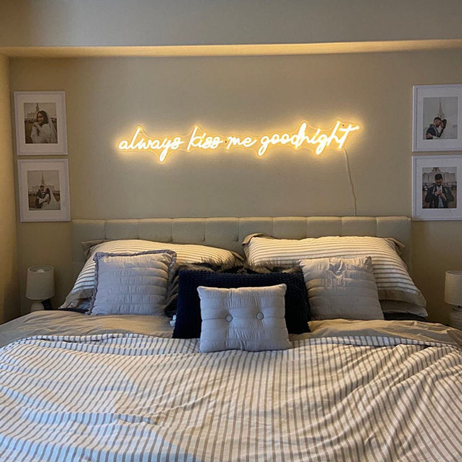 Neon Sign Customizable Personalized Neon Sign for Wedding Birthday Party Gift Bedroom Man Cave Bar Store Business Shop