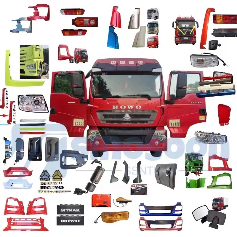 Truck Accessories Truck Cab Parts Cab Body for HW76 HW70 HW79 AZ1641100001 for Sinotruk Howo